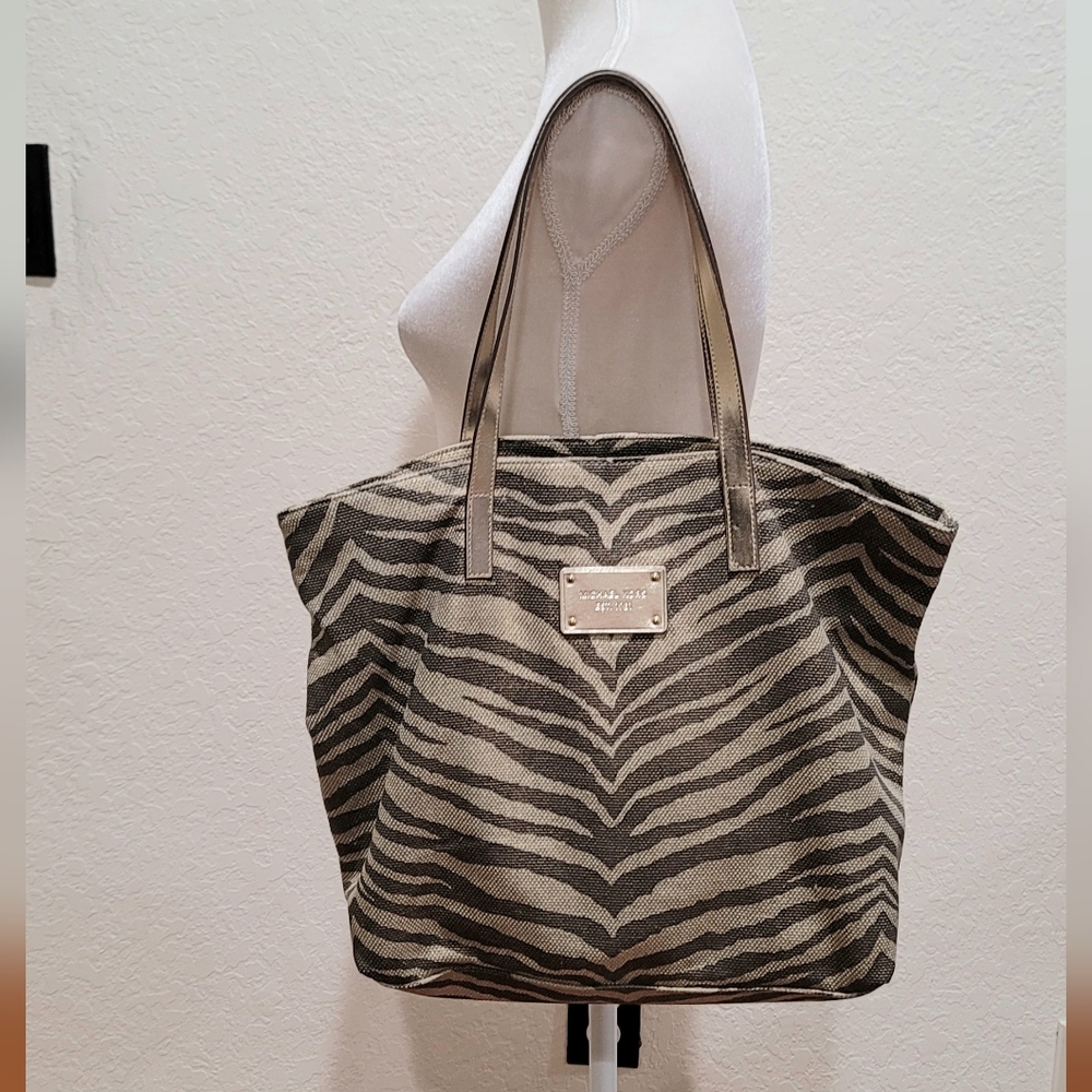Michael Kors Zebra Print Tote Bag